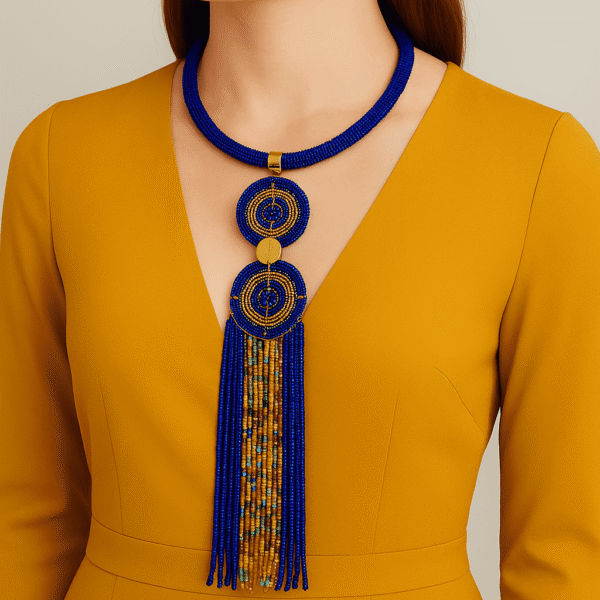 Collier en perle MasaÏ 2